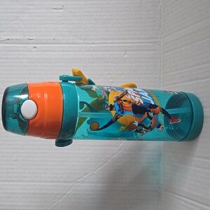 Danawares Space Jam 2 Kids Water Bottle with Push Top Button Cap 650 ml